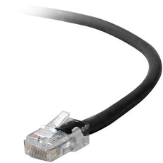 Belkin AP 1Ft Cat5E Patch Cable Black Rj45M/Rj45M Snagless, A3L791-01-BLK-S