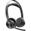 Poly Voyager Focus 2 UC Stereo Noise-Canceling On-Ear Headset (Microsoft, USB Type-A, Charging Stand)  213727-02
