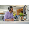 Poly Voyager Focus 2 UC Stereo Noise-Canceling On-Ear Headset (Microsoft, USB Type-A, Charging Stand)  213727-02