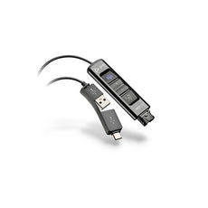 Poly UC DA85-M, USB-A and USB-C to Quick Disconnect Microsoft Teams Certified, Part# 218268-01