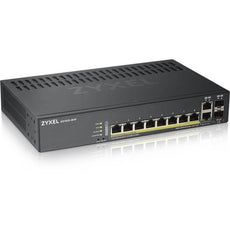 Zyxel Fanless 8-Port High Powered Gigabit Ethernet Poe+ Hybrid Cloud Smart L2 WEB GS1920-8HPV2