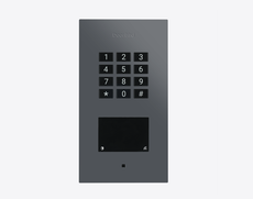 Doorbird A1121-F, FLUSH-MOUNT IP ACCESS CONTROL DEVICE, RAL 7015, stainless steel, powder-coated, semi-gloss, Part# 423893993