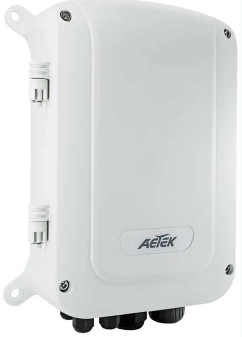 AETEK H40-082-30-250-V3, Outdoor IP67/IK10 8-Port 30W PoE + 2-Port SFP Gigabit PoE Switch, Part# 640712