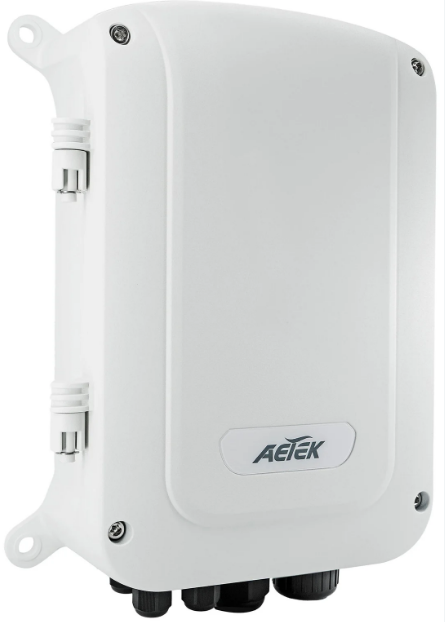 AETEK H60-044-30-150-V2, Outdoor IP67/IK10 L2 PRO 4-Port Gigabit PoE+ Switch, Part# 642167