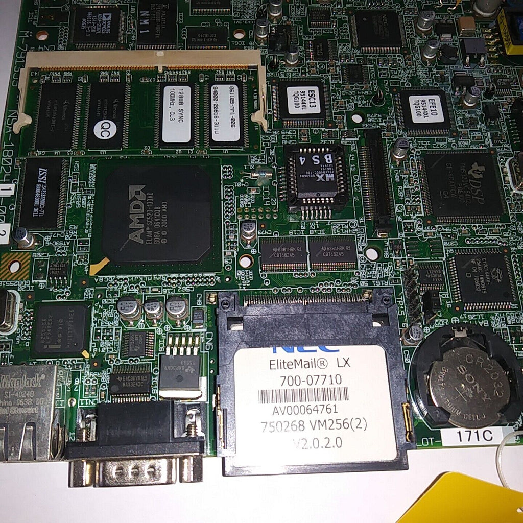 NEC VM256 (2) UNIT ~ NEC Elite IPK 2 Port 10 Hour 256MB Voice Mail Flash Media Unit   (Stock# 750268 )  NEW