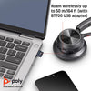 Poly Voyager 4310 UC Wireless Headset + Charge Stand (Plantronics) - Single-Ear Headset- Connect to PC/Mac via USB-C Bluetooth Adapter, Cell Phone via Bluetooth-Works w/Teams Certified, Zoom&More 218474-02