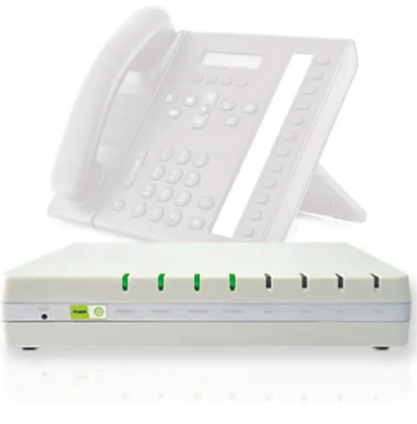 ReadyNet QX208 VoIP ATA Router, with 2 FE ports, 8 SIP ports, TR