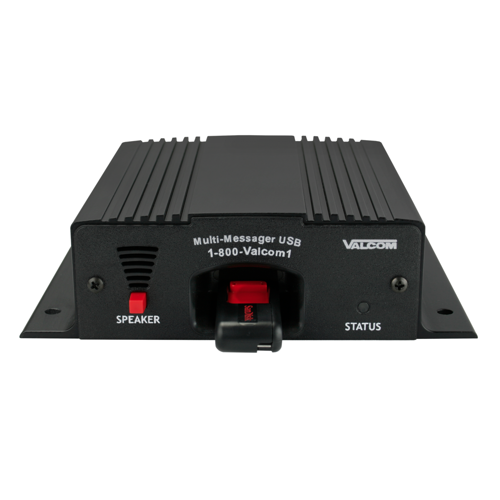 Valcom USB Digital Music-On-Hold/Multi-Messager Device~ Stock# V-9989 ~ NEW