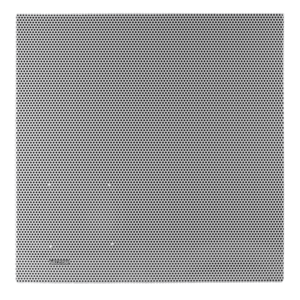 Valcom VIP-422A IP Talkback 2' x 2' Lay-In Ceiling Speaker, White, Stock# VIP-422A