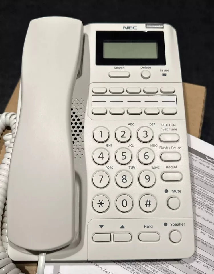 NEC AT-55 (WH) TEL White, Part# 640026