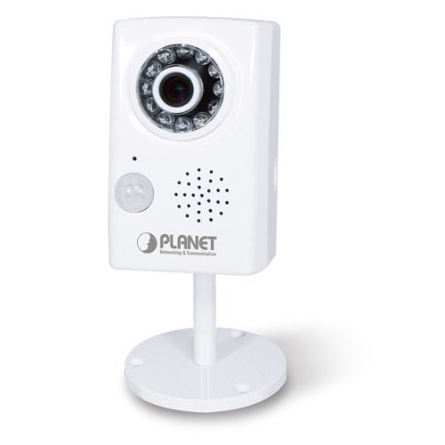 PLANET ICA-1200 Full HD POE Cube IP Camera, 10M IR,  ICR, WDR, PIR, ONVIF, IPv6, Micro SD, Mobile App, Stock# ICA-1200