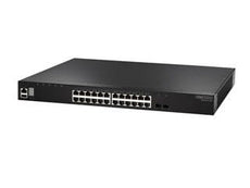 SMC Networks ECS4510-28T L2+ Gigabit Ethernet Stackable Switch, Stock# ECS4510-28T