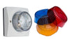 ALGO 8128ABR SIP LED Strobe-Amber/Blue/Red (purchase separate lens covers), ~ Stock# X128+8128~ NEW