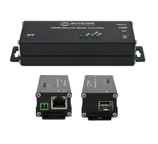 Syncom KA-GSFPH Hardened Gigabit Ethernet to Gigabit SFP Media Converter, Stock# KA-GSFPH