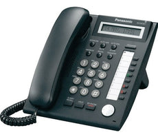 PANASONIC KX-NT321-B Basic IP Proprietary Phone - 8 Button, 1-Line LCD, 2nd LAN Port Black, Stock# KX-NT321-B