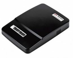 Bittel Neo Trimline Corded Single Line Telephone, Three GSK, Black