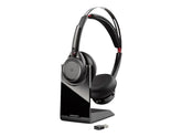 Poly Voyager Focus UC Bluetooth Headset with USB Type-A Adapter, 202652-101