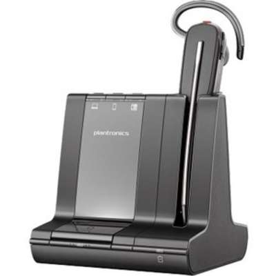 Poly Plantronics Savi 8240 Office Convertible Standard Wireless DECT Headset, Part# 210979-01