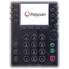 POLYCOM Flexible Plastic Protective Cover for VVX 400, 410 Phones, Overlays Keypad and LCD Screen, Pack of 5, Part# 2200-46179-001