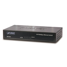 PLANET FSD-503 5-Port 10/100Mbps Fast Ethernet Switch, Metal, Stock# FSD-503