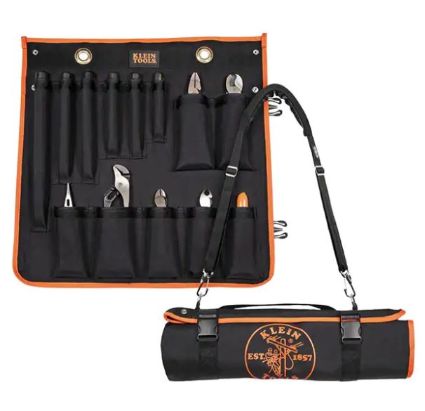 Klein Tools Insulated Utility Tool Kit 13 Piece, Stock# 33015-5