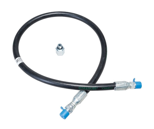 Greenlee HOSE UNIT ASSY,NON COND. HYD 1/4 X 3' ~ Cat #: 06302