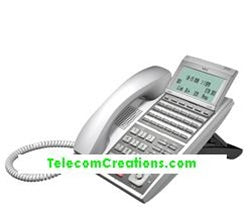 NEC UX5000 DG-24e 24 BUTTON DISPLAY PHONE WHITE (Part# 0910050 ) IP3NA-24TXH NEW