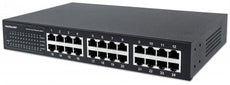 INTELLINET 560924 24-Port Fast Ethernet Switch, Stock# 560924