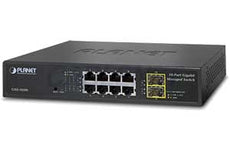 PLANET GSD-1020S IPv6 Managed 8-Port 10/100/1000Mbps + 2-Port 100/1000X SFP Gigabit Ethernet Switch (Internal Power Supply), Stock# GSD-1020S