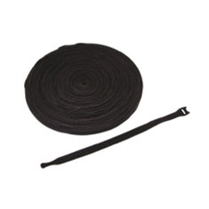 ICC Velcro Cable Ties - 12 Inch x 1/2 Inch - Black - 10 Per Pack