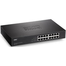 SMC Networks SMCFS1601P NA 16 Port Unmanaged 10/100 Switch with 16 Ports of PoE, Stock# SMCFS1601P NA
