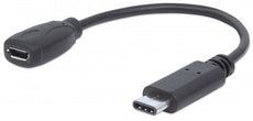 INTELLINET/Manhattan 353335 Hi-Speed USB C Cable 15 cm (6 in.), Part# 353335
