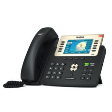 Yealink SIP-T29G 16-Line Gigabit Phone w/ (4-Port POE Switch, 4 POE Ports, 4 Extra Coil Cords), Stock# SIP-T29G  NEW