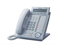 Panasonic 24 Button 3 Line LCD Display Digital Telephone, DXDP  White Stock# KX-DT333  NEW