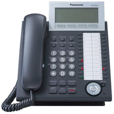 PANASONIC KX-NT346-B IP 6-Line LCD 24CO, SP Phone, Black, Stock# KX-NT346-B