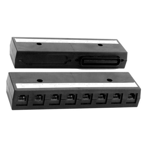 Suttle Eight 6-conductor Modular Jacks to 25-pair Connector Adapter