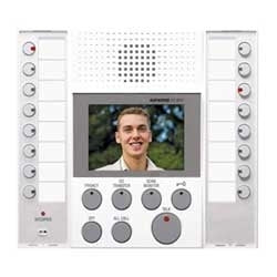 AiPhone AX-8MV-W AUDIO/VIDEO MASTER STATION, WHITE, Stock# AX-8MV-W