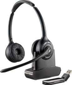 PLANTRONICS W420 Binaural Wireless USB Headset for Lync, StockNo# 84008-03