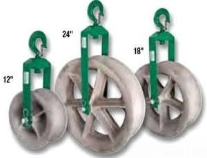 Greenlee SHAFT-SHEAVE 18" ~ Part# 00846