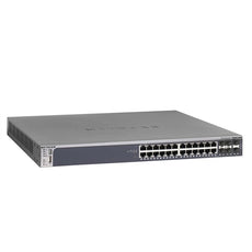 NETGEAR GSM7328S-200NAS ProSafe 24-port Gigabit L3 Managed Stackable Switch, Stock# GSM7328S-200NAS