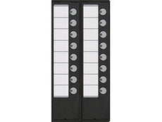 AiPhone AX-16SW 16-DOOR/SUB ADD-ON SELECTOR, BLACK, Stock# AX-16SW
