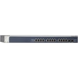 NETGEAR XS712T-100NES ProSafe 12 Port 10-Gigabit Ethernet Smart Switch w/ 2 10G SFP+ Fiber ports, Stock# XS712T-100NES
