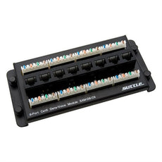 Suttle CAT6 8-port Voice/Data Patch Module, Part# 135-0064