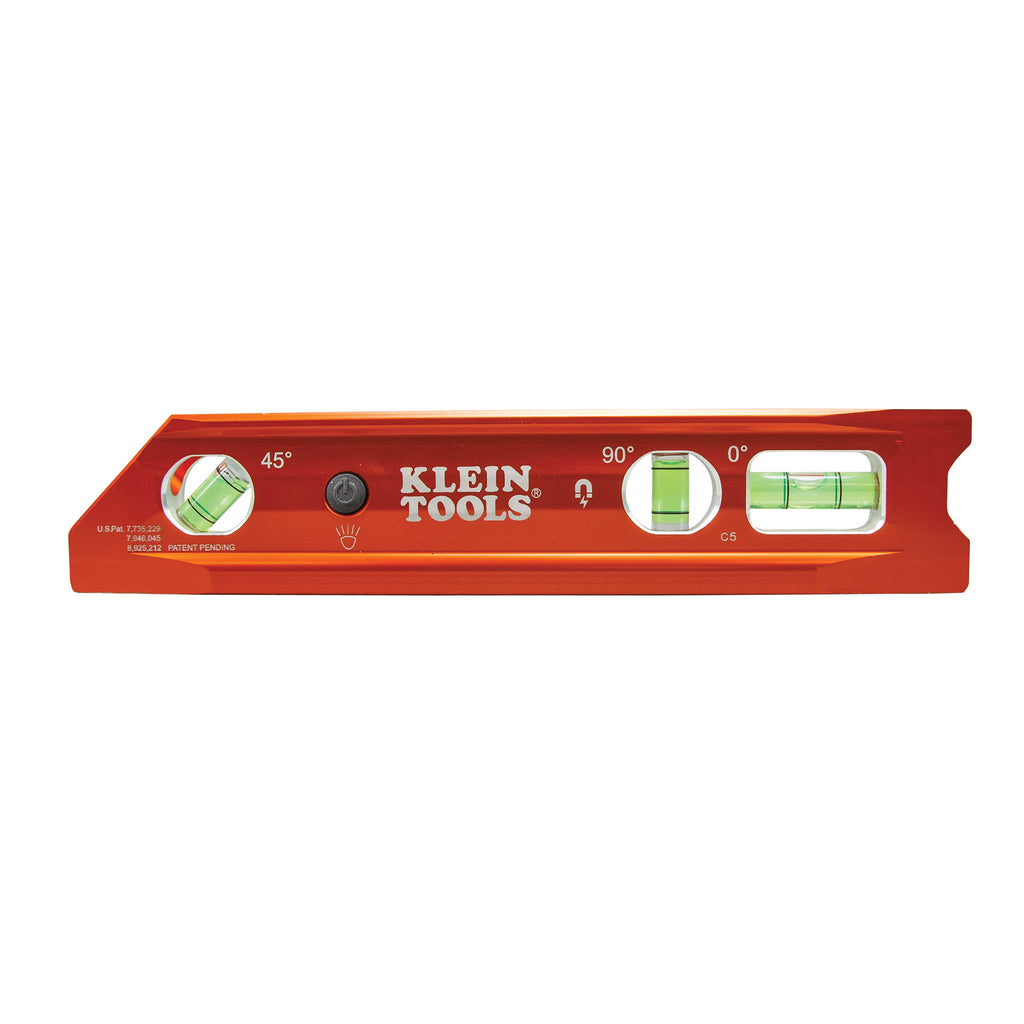Klein Tools Lighted Torpedo Billet Level, REM