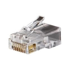 Modular Data Plug RJ45, CAT5e, 100 Pk, Stock# VDV826-611