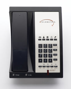 Telematrix 9602MWD5, 9600 Series 1.8GHz – Analog Cordless Phones, 2 Line, Black, Part# 982591-N