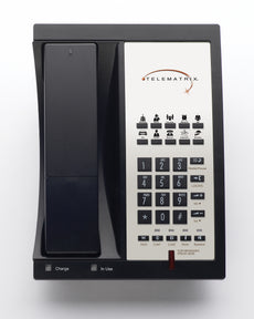Telematrix 9602MWD/ 9602-HD-KIT, 9600 Series 1.8GHz – Analog Cordless Phone Bundles, 2 Line with Handset Kit, Black, Part# 983591-N-BDL