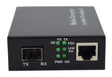 Syncom CMA-FSFP Fast Ethernet to SFP Media Converter, without SFP Module, Stock# CMA-FSFP