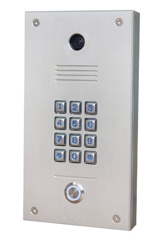 Tador CodePhone KX-T918-AVL Door Phone, For Analog PBX Extension, Weather Resistance, Anti Vandal, Anodize, Made of CNC. Very Durable Water Proof, Stock# KX-T918-AVL ~ NEW