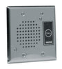 Valcom Intercom Doorplate Speaker TV-1072B-STalkback, Flush (Stainless Steel), Stock# V-1072A-ST